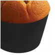 oslonki na muffinki monokolor czarny 6 szt