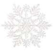 ozdoba choinkowa brokatowa sniezynka wz 1 arpex 10 cm 6 szt
