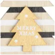 ozdoba choinkowa choinka merry christmas drewniana arpex 10 cm