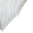 ozdoba choinkowa serce z bialym futerkiem drewniana arpex 8 cm