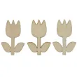 ozdoba drewniana tulipany titanum 15 szt