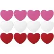 ozdoba piankowa serca xl mix titanum 14 2 x 12 cm 12 szt