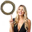 ozdoba ring rattanowy naturalny aliga 23 cm