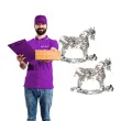ozdoby choinkowe cekinowe koniki srebrne arpex 9 5 cm 2 szt