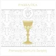 pamiatka i komunia sw hostia i ornamenty pol maki 15x15 cm