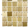 panel dekoracyjny cekinowy zloty jasny partydeco 30 x 30 cm