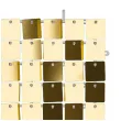 panel dekoracyjny cekinowy zloty partydeco 30 x 30 cm