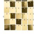 panel dekoracyjny cekinowy zloty partydeco 30 x 30 cm