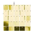 panel dekoracyjny cekinowy zloty zimny partydeco 30 x 30 cm