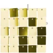 panel dekoracyjny cekinowy zloty zimny partydeco 30 x 30 cm