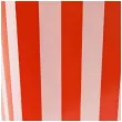papierowe pudelka na popcorn do kina na walentynki czerwone w paski 11 x 11 x 15 5 cm 6 szt