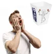 papierowe pudelka na popcorn na halloween wesole kosciotrupy 4 szt