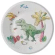 papierowe talerzyki dinozaury t rex ptitclown 23 cm 8 szt