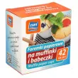 papilotki na muffinki classic biale ravi 42 szt