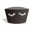 papilotki na muffinki halloween nietoperze 6 szt