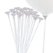 patyczki do balonow standard biale 40 cm 100 szt