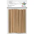 patyczki drewniane okragle naturalne titanum 100 mm 60 szt