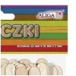 patyczki drewniane plaskie bezbarwne aliga 65 mm 100 szt