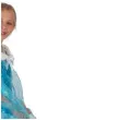 pelerynka dla dzieci ksiezniczka lodu blekitny godan rozm 120 130