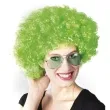 peruka party afro imprezowe zielone boland