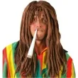 peruka party bob marley rasta brazowy guirca