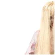 peruka party dziewczynka z horroru blond widmann