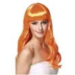 peruka party elegancka dziewczyna pomaranczowa boland