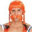 peruka party gal obelix z wasami pomaranczowy guirca