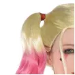 peruka party harley quinn rozowo blekitna amscan