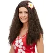 peruka party hawajska dziewczna brazowa smiffys