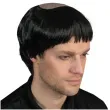 peruka party ksiadz czarna funny fashion