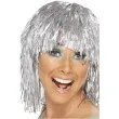 peruka party lameta cyber srebrna smiffys
