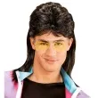 peruka party mullet okulary czarny widmann