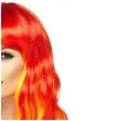 peruka party ognista ombre czerwono pomaranczowa smiffys