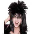 peruka party punk czarne fyasa