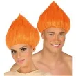 peruka party troll pomaranczowa guirca