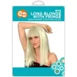 peruka party z grzywka blond godan