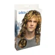 peruka retro disco do stroju na karnawal lata 60 70 80 90 gwiazda rocka hipis boland