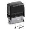 pieczatka z napisem kopia inna czcionka czarna 38 x 14 mm