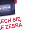 pieczatka z napisem niech sie nie zesra czerwona 39 x 15 mm