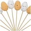 pik ozdobny jajka przepiorcze nakrapiane arpex 28 cm 10 szt