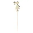 pik ozdobny kroliczek dziewczynka drewno 24 cm