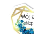 pik ozdobny moj slodki chlopczyk kwiaty 24 cm