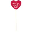 pik ozdobny serce love is in the air czerwony godan 30 cm
