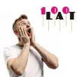 pikery 100 lat rozowo czarne 6 szt