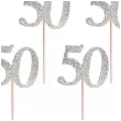 pikery 50 urodziny classic srebrne godan