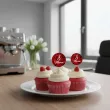 pikery dzien kobiet 8 marca czerwone roze 6 szt