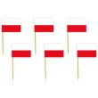 pikery flagi panstw polska 6 szt