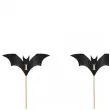 pikery halloween nietoperze czarny partydeco 16 cm 6 szt