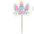pikery jednorozec unicorn partypal 9 cm 5 szt